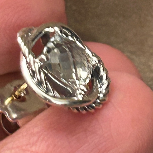 David Yurman Infnity 7mm Prasiolite with DY Pouch - Picture 4 of 9